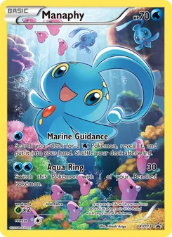 Manaphy, XY Black Star Promos, no. XY113