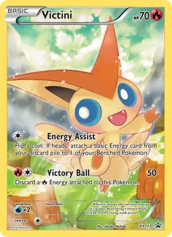 Victini, XY Black Star Promos, no. XY117