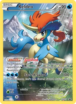 Keldeo, XY Black Star Promos, no. XY118