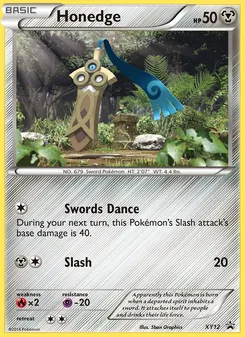 Honedge, XY Black Star Promos, no. XY12