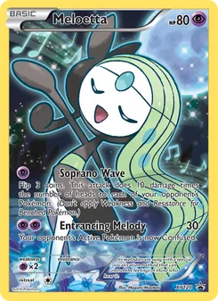 Meloetta, XY Black Star Promos, no. XY120