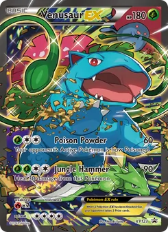 Venusaur EX, XY Black Star Promos, no. XY123