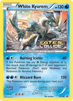 White Kyurem, XY Black Star Promos, no. XY128