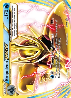Empoleon BREAK, XY Black Star Promos, no. XY134