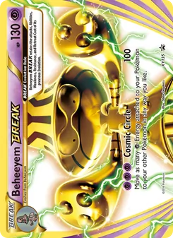 Beheeyem BREAK, XY Black Star Promos, no. XY135