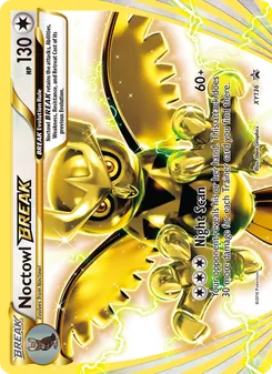 Noctowl BREAK, XY Black Star Promos, no. XY136