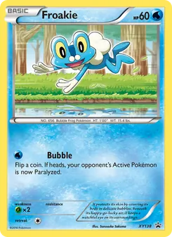 Froakie, XY Black Star Promos, no. XY138