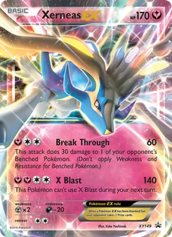 Xerneas EX, XY Black Star Promos, no. XY149