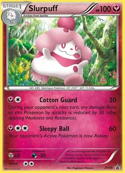 Slurpuff, XY Black Star Promos, no. XY15