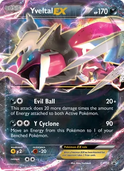 Yveltal EX, XY Black Star Promos, no. XY150