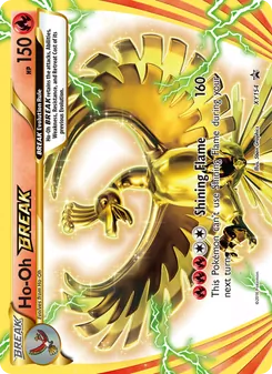 Ho-Oh BREAK, XY Black Star Promos, no. XY154