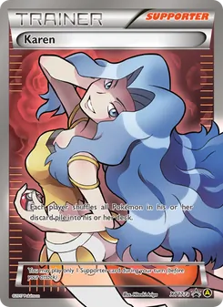 Karen, XY Black Star Promos, no. XY177a