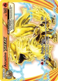 Arcanine BREAK, XY Black Star Promos, no. XY180