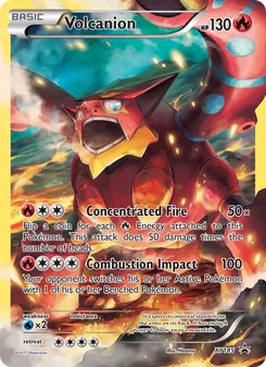Volcanion, XY Black Star Promos, no. XY185