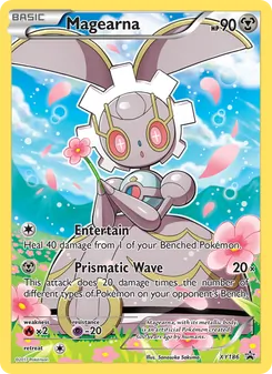 Magearna, XY Black Star Promos, no. XY186
