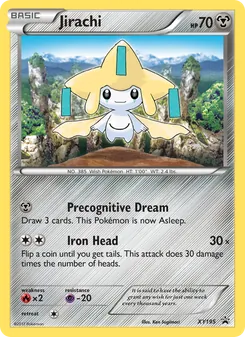 Jirachi, XY Black Star Promos, no. XY195