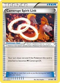 Camerupt Spirit Link, XY Black Star Promos, no. XY199