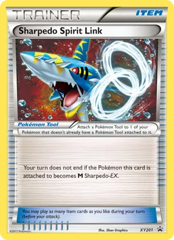 Sharpedo Spirit Link, XY Black Star Promos, no. XY201