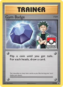 Gym Badge, XY Black Star Promos, no. XY203