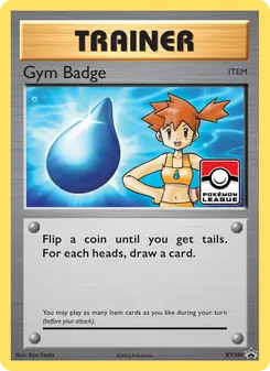 Gym Badge, XY Black Star Promos, no. XY204