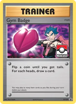 Gym Badge, XY Black Star Promos, no. XY207