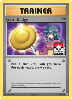 Gym Badge, XY Black Star Promos, no. XY208