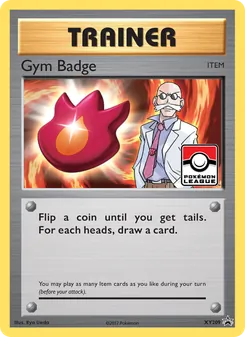 Gym Badge, XY Black Star Promos, no. XY209