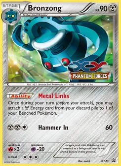 Bronzong, XY Black Star Promos, no. XY21