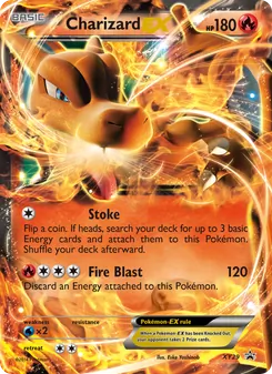 Charizard EX, XY Black Star Promos, no. XY29