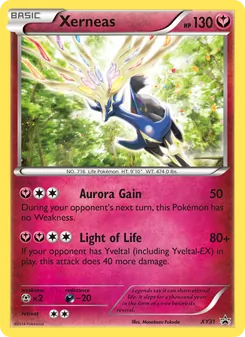 Xerneas, XY Black Star Promos, no. XY31