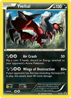 Yveltal, XY Black Star Promos, no. XY32
