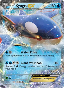 Kyogre EX, XY Black Star Promos, no. XY41
