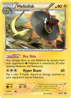 Heliolisk, XY Black Star Promos, no. XY47