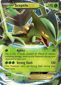 Sceptile EX, XY Black Star Promos, no. XY53