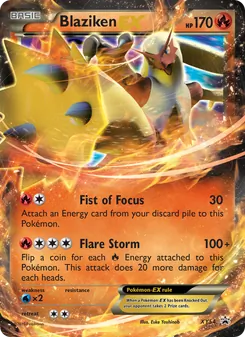 Blaziken EX, XY Black Star Promos, no. XY54