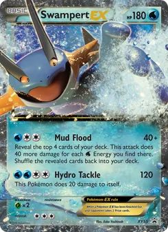 Swampert EX, XY Black Star Promos, no. XY55