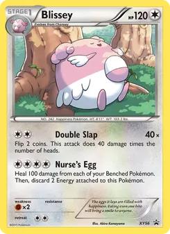 Blissey, XY Black Star Promos, no. XY56