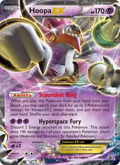 Hoopa EX, XY Black Star Promos, no. XY71