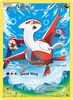 Latias, XY Black Star Promos, no. XY78