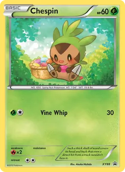 Chespin, XY Black Star Promos, no. XY88
