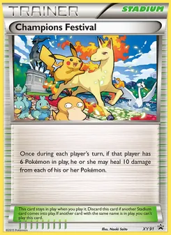 Festival des Champions, Promo XY, n° XY91