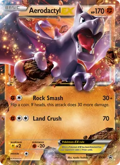 Aerodactyl EX, XY Black Star Promos, no. XY97
