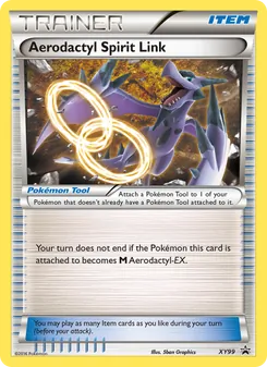 Aerodactyl Spirit Link, XY Black Star Promos, no. XY99