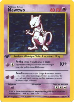 Mewtwo, Set de Base, n° 10