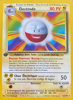 Électrode, Set de Base, n° 21