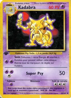 Kadabra, Set de Base, n° 32