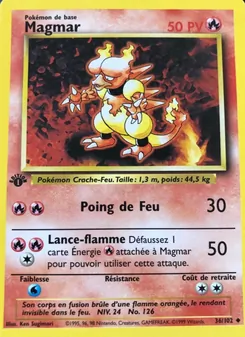 Magmar, Set de Base, n° 36