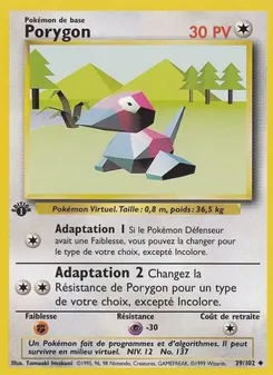 Porygon, Set de Base, n° 39
