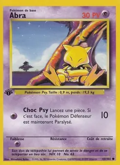 Abra, Set de Base, n° 43