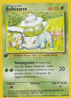 Bulbizarre, Set de Base, n° 44